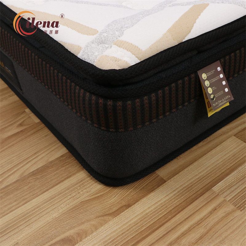 Customized Roll Up High Quality Bedroom Furniture King Size Pillowtop Pocket Spring Mattress