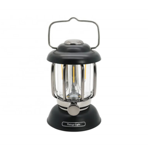 Outdoor camping portable atmosphere lamp rechargeable Adjustable light source retro vintage LED camping lantern