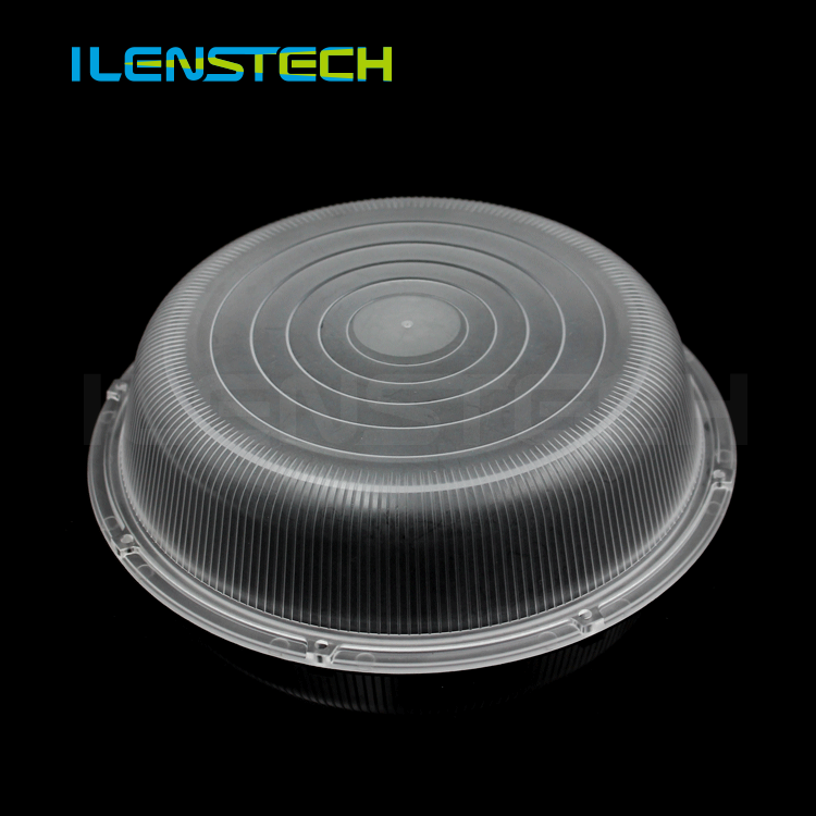 ILENSTECH 142mm round shape led light cover for road pole lighting