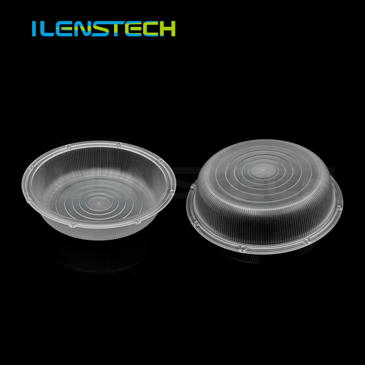 ILENSTECH 142mm round shape led light cover for road pole lighting