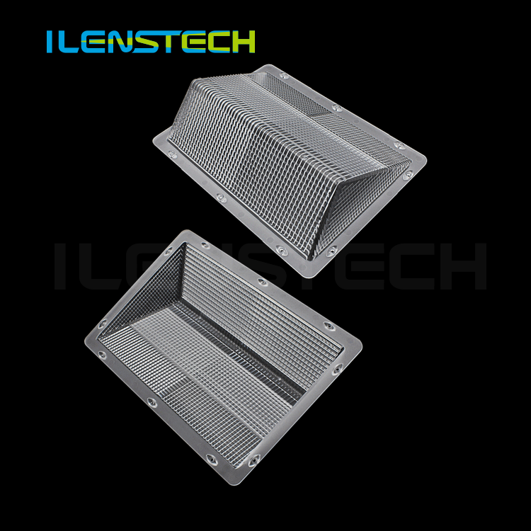 ILENSTECH 142mm round shape led light cover for road pole lighting