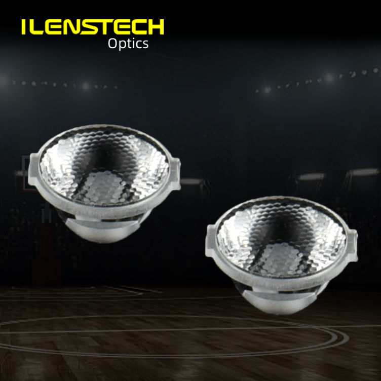 ilenstech acryl led linse lens 15mm 13mm 15 deg tir lenses with holder for smd 3535 led 1w