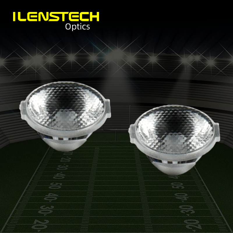 ilenstech acryl led linse lens 15mm 13mm 15 deg tir lenses with holder for smd 3535 led 1w