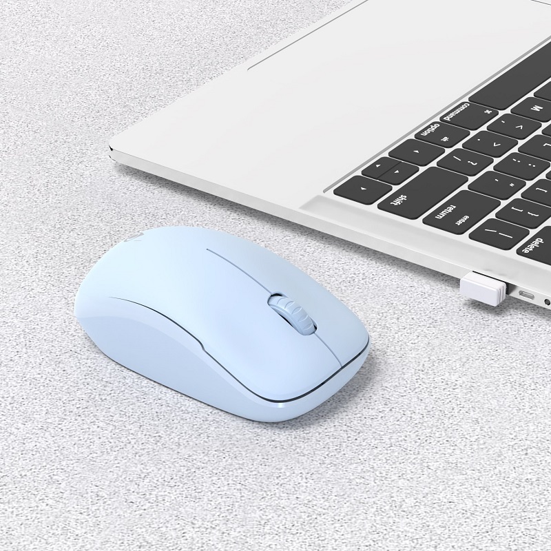 Custom Design Silent 2.4G Wireless Mouse Gift Noiseless Rechargeable Wireless Computer Mouse