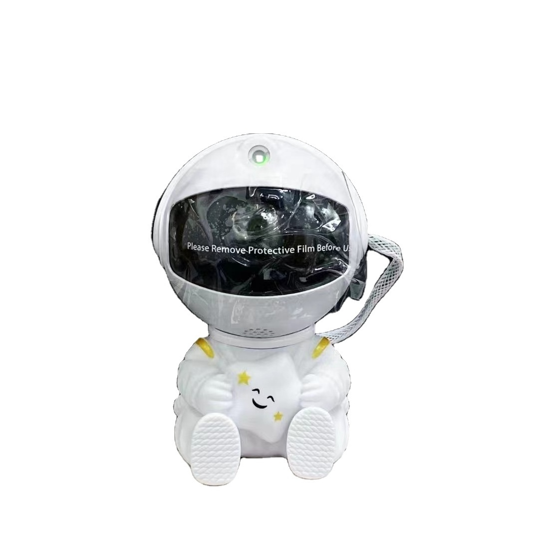 Astronaut Star Projection Night Light With Remote Control