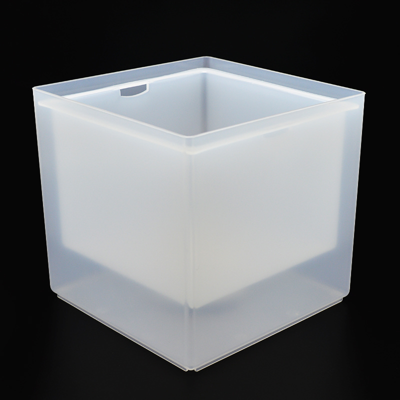 LED luminous ice bucket double square plastic ice bucket