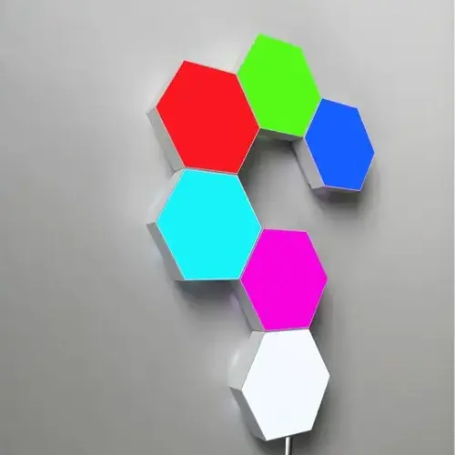 hexagonal LED lights/hexagon wall lights/hexagon touch lights