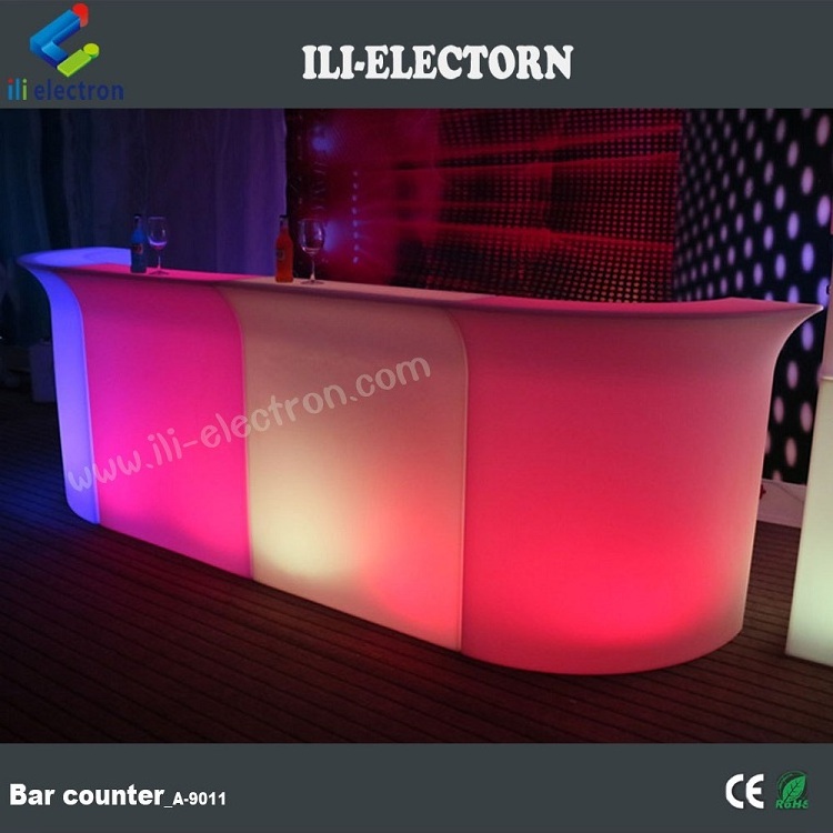 CE /ROHS certificate portable illuminated LED Light Restaurant Counters