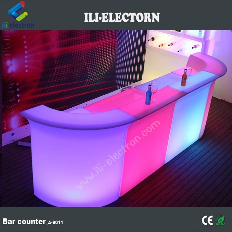 CE /ROHS certificate portable illuminated LED Light Restaurant Counters