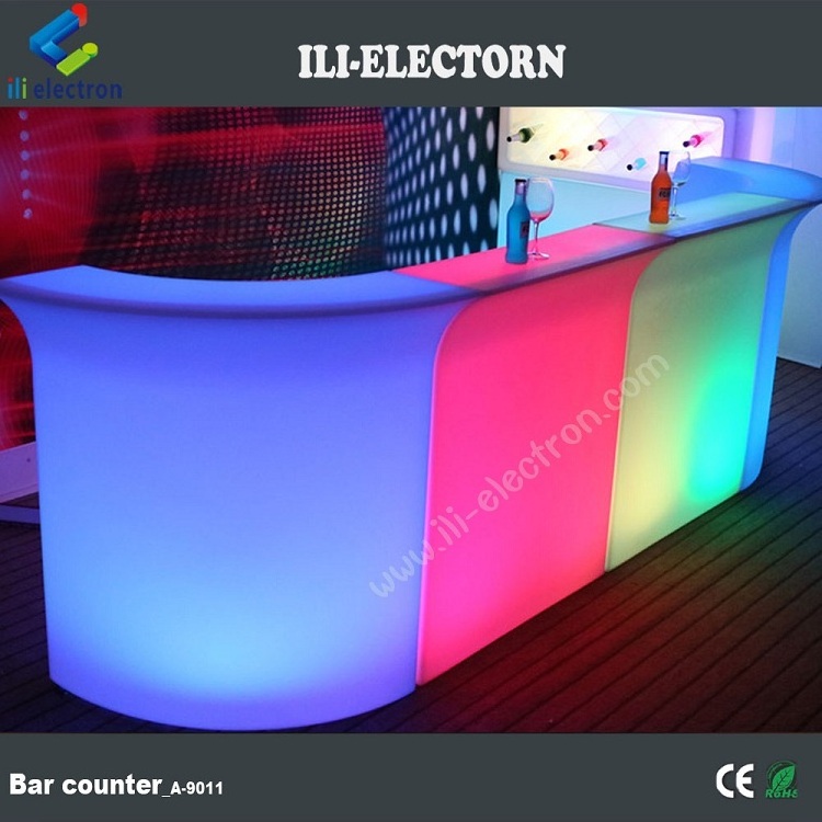 CE /ROHS certificate portable illuminated LED Light Restaurant Counters