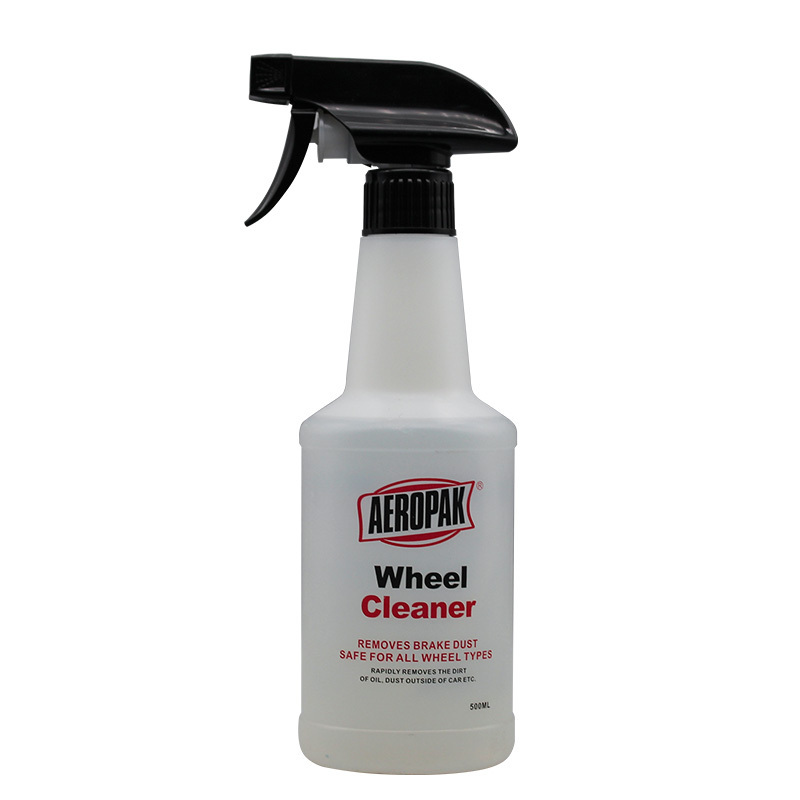 AEROPAK extreme Wheel Cleaner liquid spray 500ml plastic bottle Powerful Formula to Easily Remove Stubborn Brake Dust Tough dirt