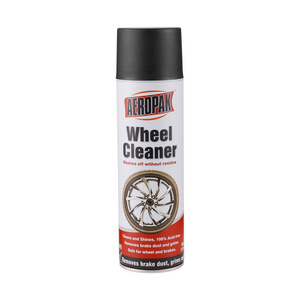 AEROPAK extreme Wheel Cleaner aerosol spray 500ml tinplate can Powerful Formula to Easily Remove Stubborn Brake Dust Tough dirt