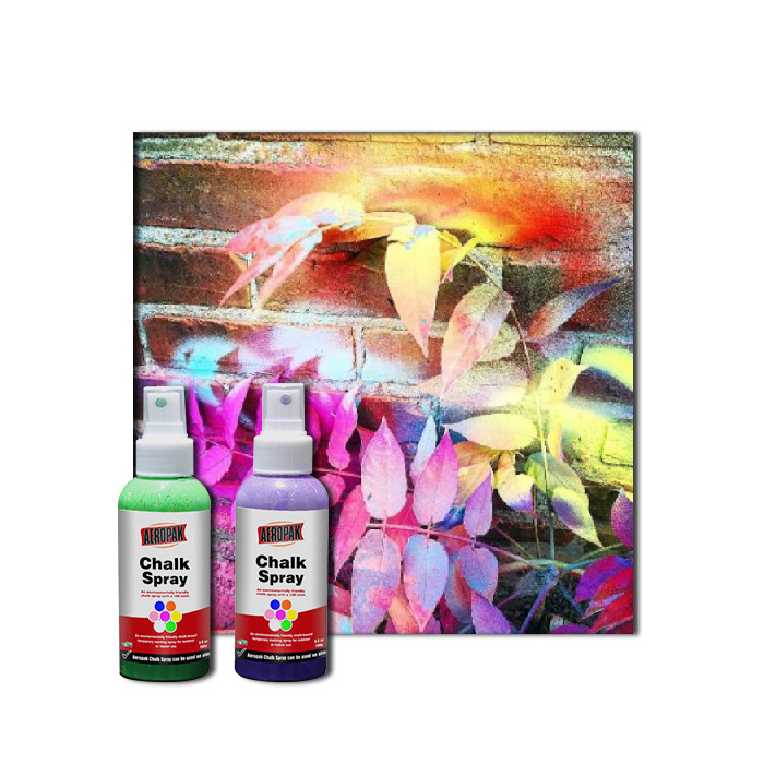 200ml AEROPAK Chalk-based Pigment Spray Environmentally Friendly Temporary Marking