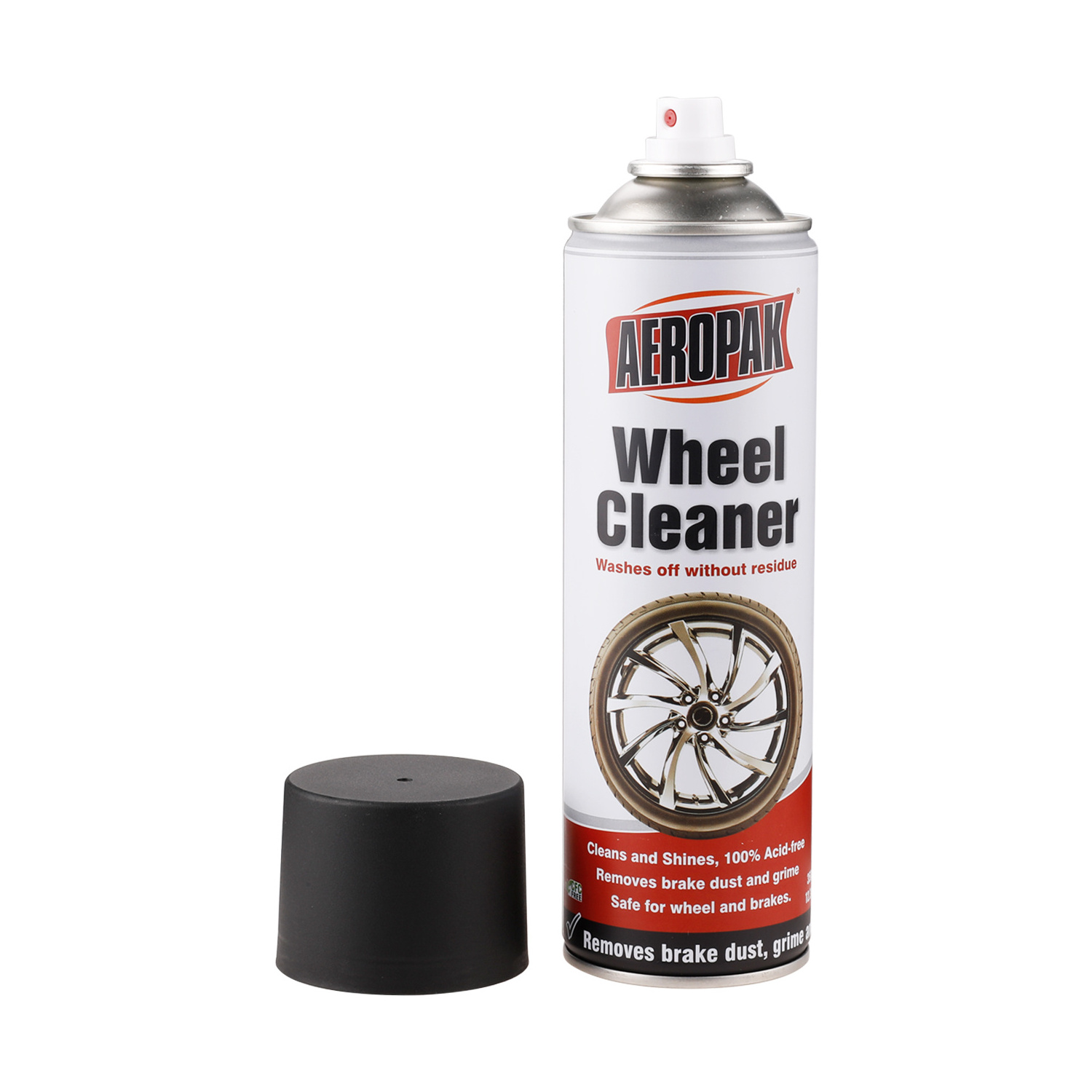 Aeropak 500ml Aerosol Wheel Cleaner Spray for Rim