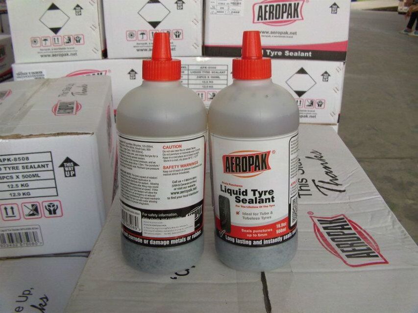 Aeropak 500ml Emergency Anti Puncture Seal Liquid Tire Sealant