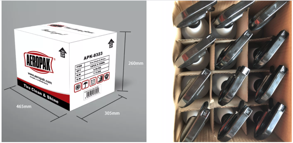 Aeropak 500ml Car Detailing Products Wholesale Wheel Cleaner