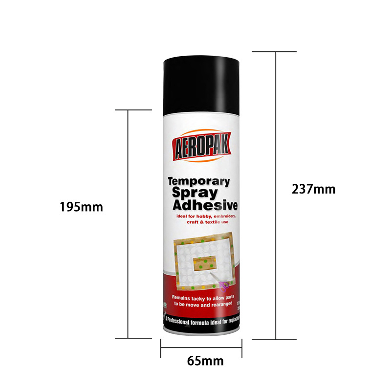 Aeropak Multifunction Embroidery Fabric Temporary Adhesive Spray