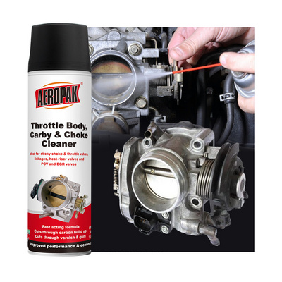 AEROPAK 500ml Throttle Body Air-Intake Carb Choke Carburetor Cleaner Spray