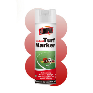 Aeropak 400ml Aerosol Turf Marking Spray Paint on Golf Field Grass