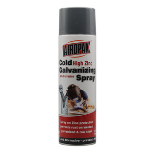 AEROPAK cold galvanizing  Aerosol Spray Paint quick drying spray on zinc protection prevent rust galvanized raw steel