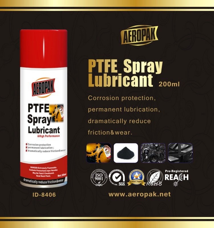 Aeropak High Performance grease  PTFE lubricant Spray