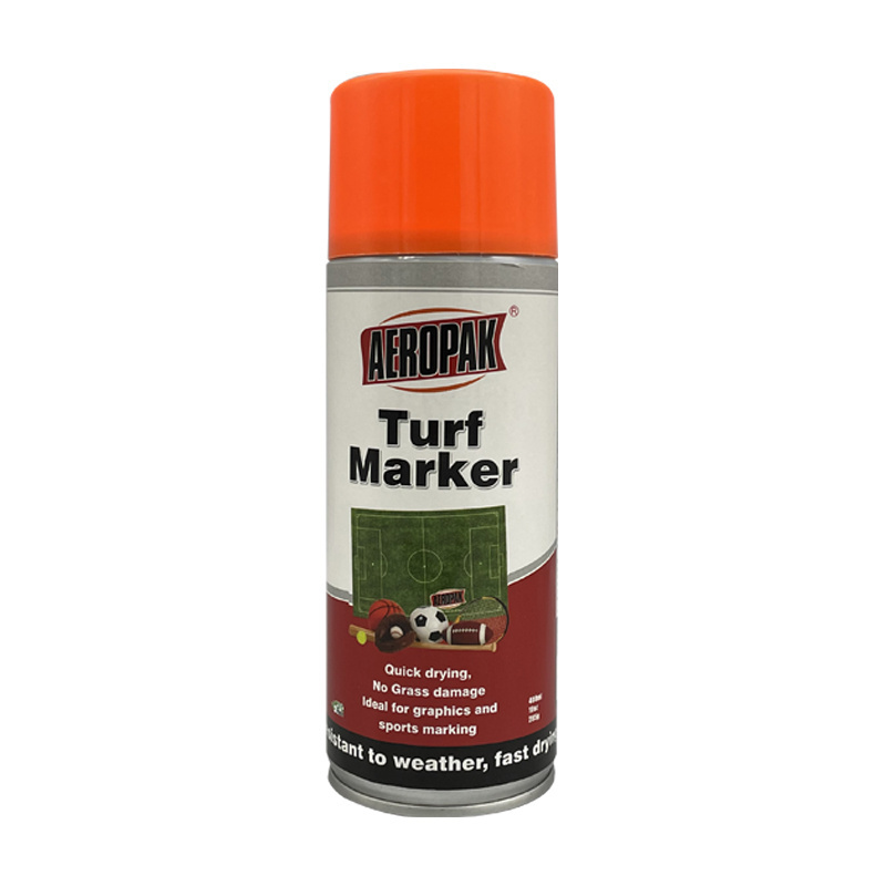 Aeropak 400ml Aerosol Scribing Turf Marking Paint Spray for Grass