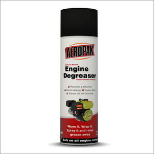 AEROPAK Engine Degreaser Cleaner 500ml with MSDS certificate for use on tools