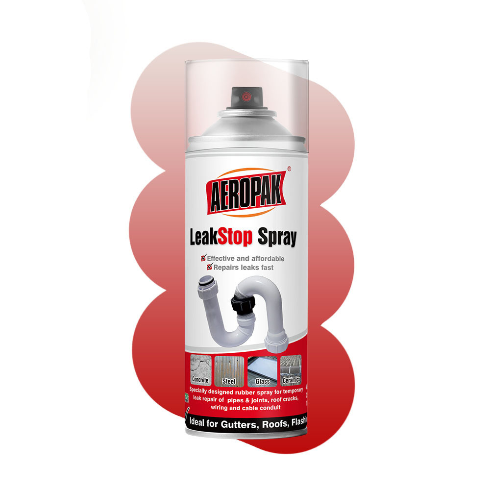 Aeropak 400ml Aerosol Roof Repair Leak Stop Waterproof Spray Paint For Leakproofing