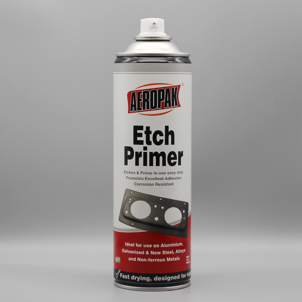 Aeropak Etch Primer Spray 500ml Aerosol Metal Fiberglass Aluminum