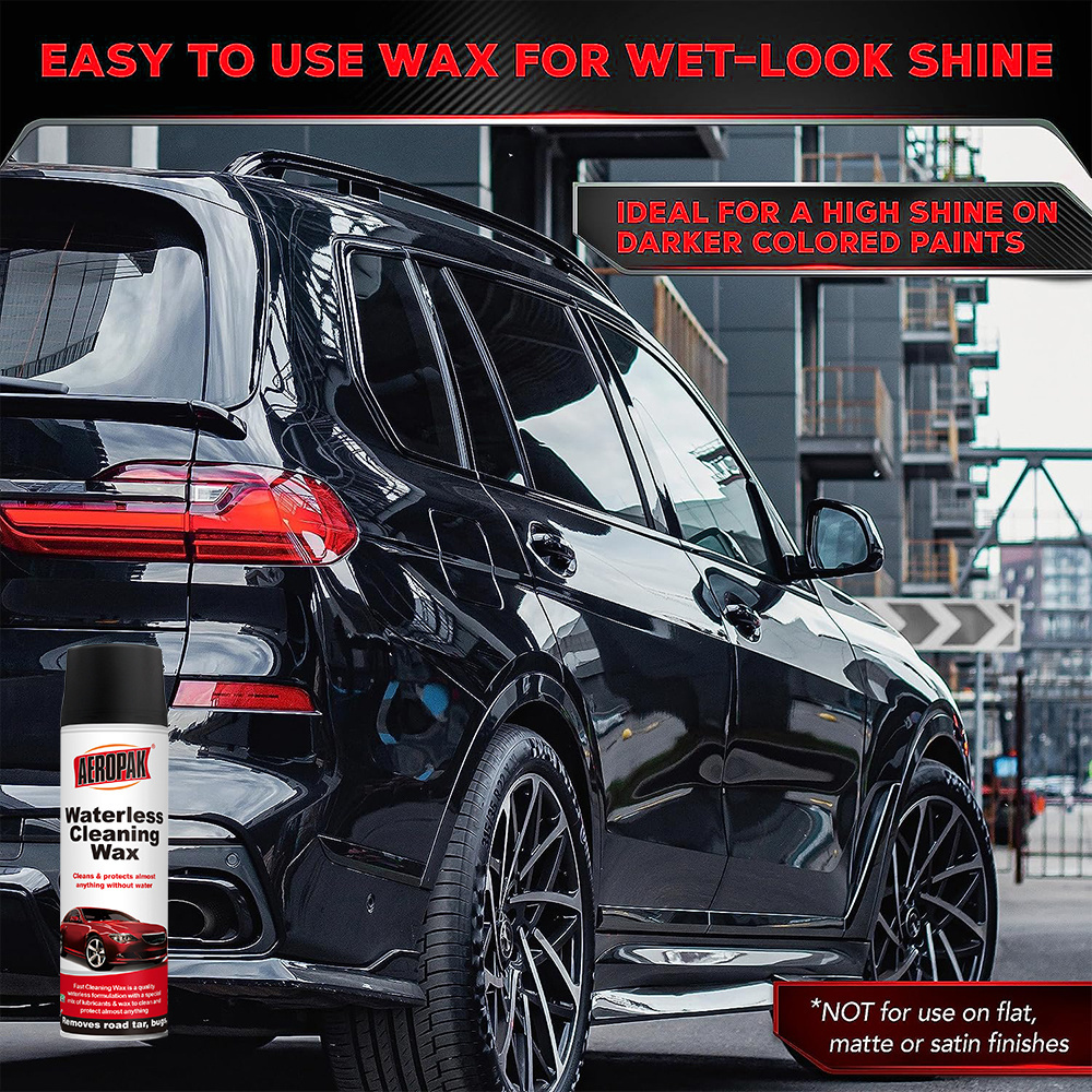 AEROPAK Hybrid Solutions Car Paint Shine Protection Ceramic Spray Wax Coating for Cars Trucks Motorcycles