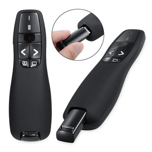 R400 2.4Ghz USB Wireless Presenter Red Lasers Pointer PPT Remote Control with Handheld Pointer for PowerPoint Presentation