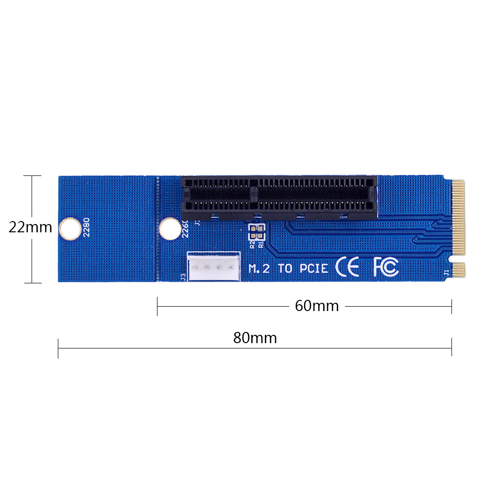 M.2 to USB 3.0 PCI Express Converter Adapter Graphic Video Card Extender M2 to PCI-E PCIe X16 Slot Transfer  Riser