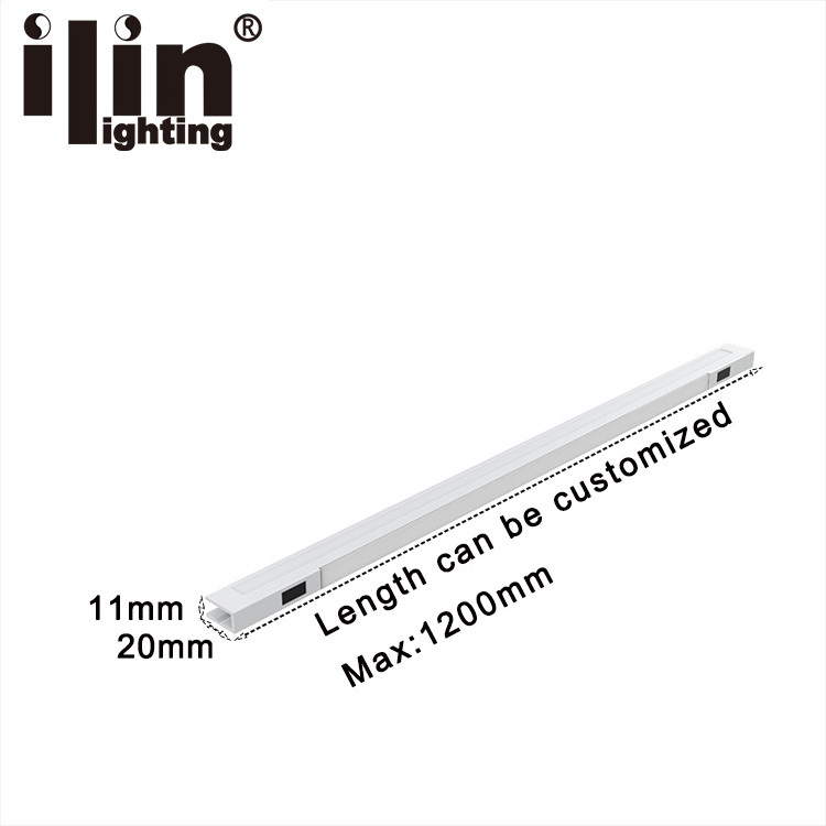 Ultra-Thin Indoor Lighting 3 Color Dimmable 12v  Kitchen Cabinet Closet Wardrobe Led Motion Sensor Light