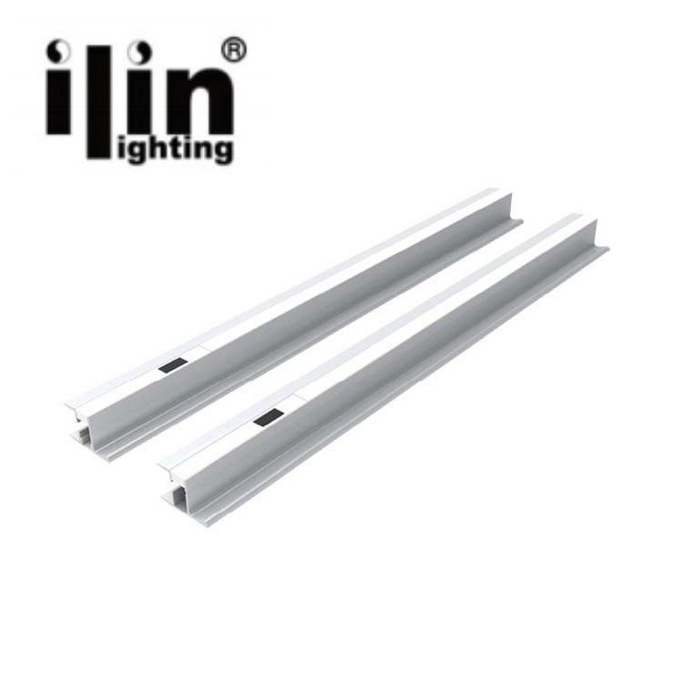 Dc 12v Aluminum Strip Shelves Wall Shelf Lighting Recessed In Led Glass Shelf Clip Light With Led Lights