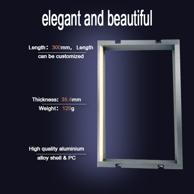 ilin touch sensor glass cabinet light wire led glass laminate  closet aluminium  light  with wardrobe lighting