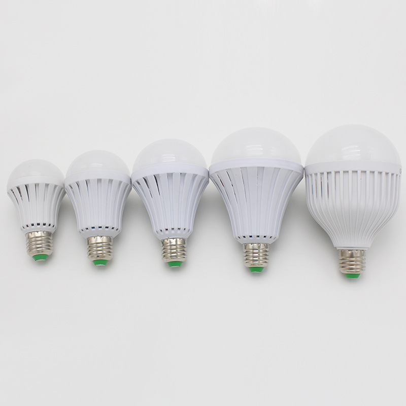 Rechargeable led emergency bulb light led smart light bulb house security E27 bulb 5W 7W 9W 12W 15W with battery