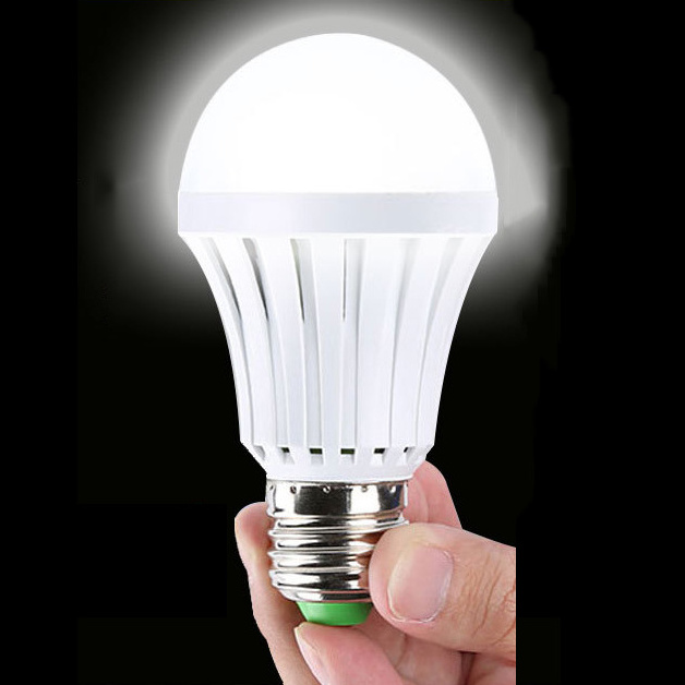 Rechargeable led emergency bulb light led smart light bulb house security E27 bulb 5W 7W 9W 12W 15W with battery