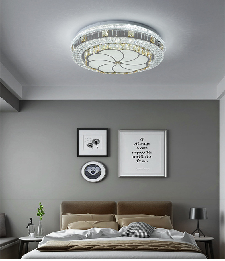 indoor china round decoration led ceiling light plastic led light cover round ceiling with lights