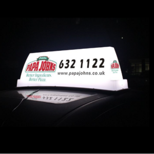 taxi roof sign taxi top advertising Cab Lamp light box