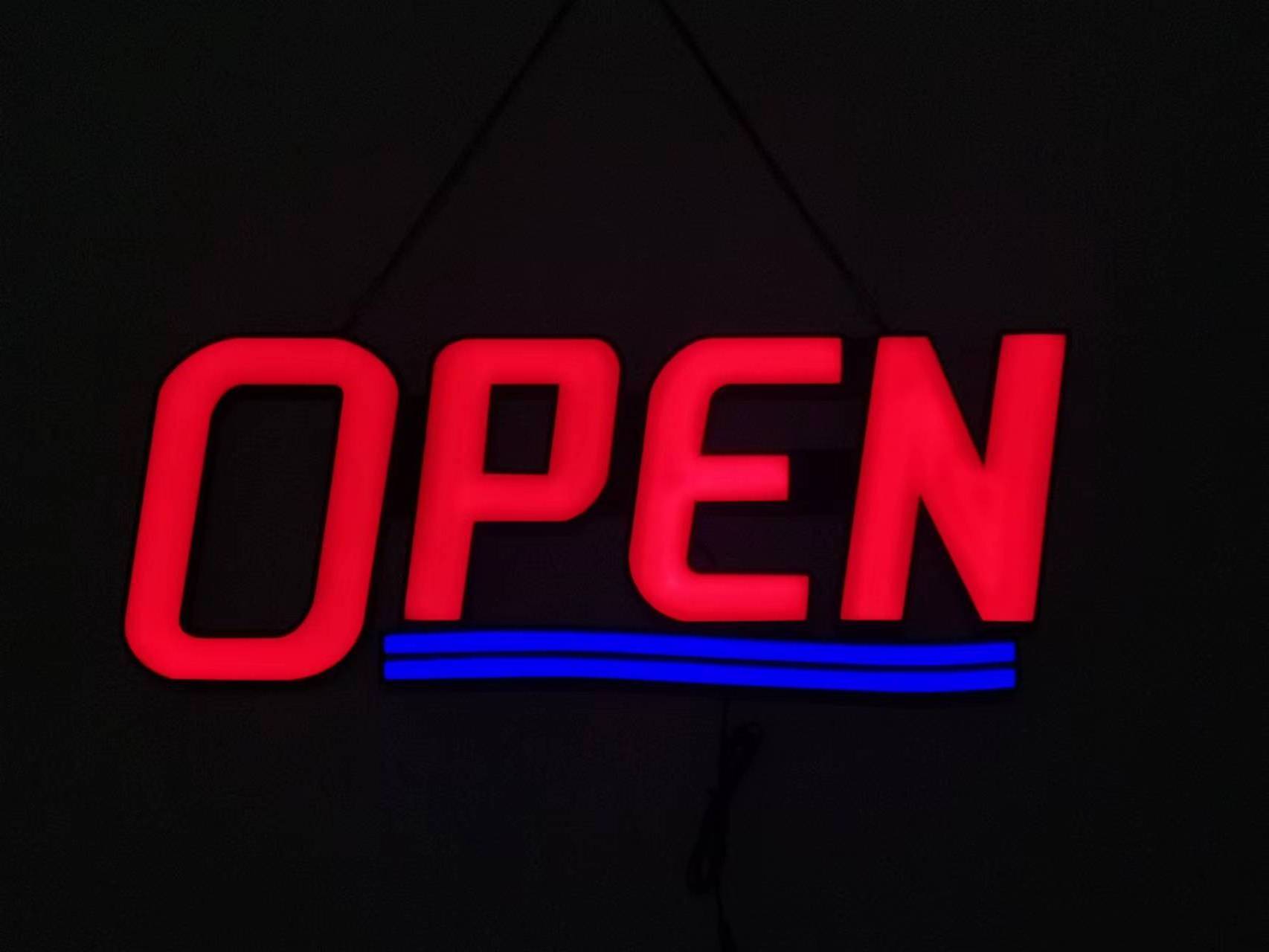 Oem Customized Hello Beautiful Neon Sign Led Neon Open Sign Led Lightning Shaped Wall