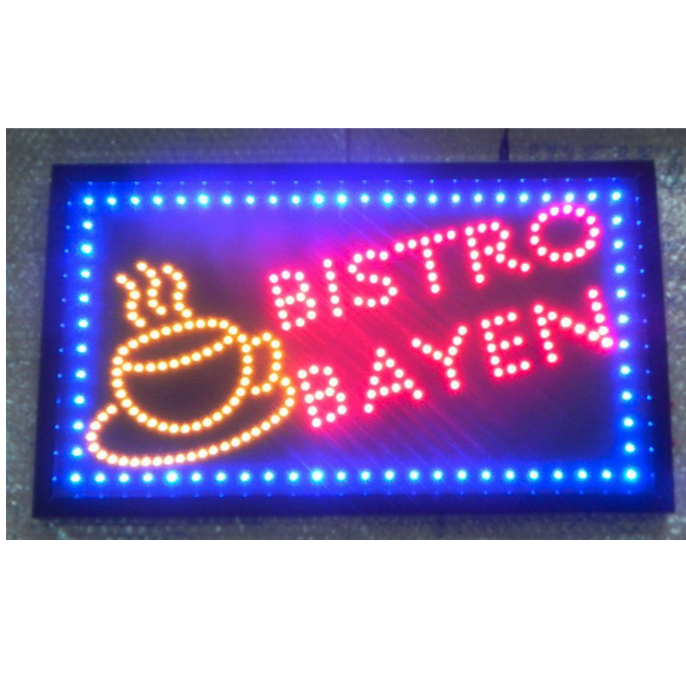 China Programmable Moving Sign Board Custom Led Light Sign