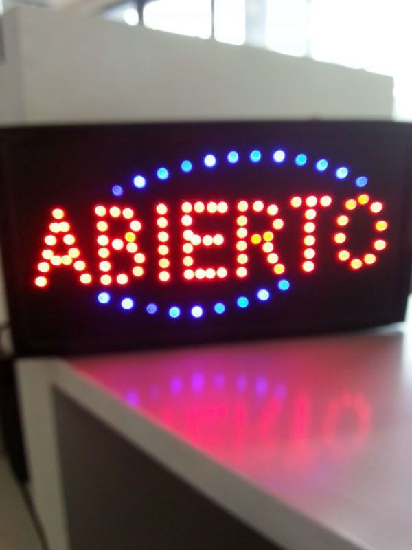 China Programmable Moving Sign Board Custom Led Light Sign