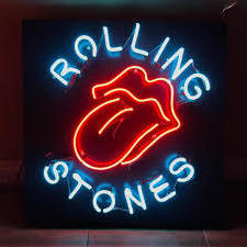 Rolling Stone Vivid Neon Sign with Custom Acrylic Neon Sign Light Lips neon light sign Rock Led for bar wall decor