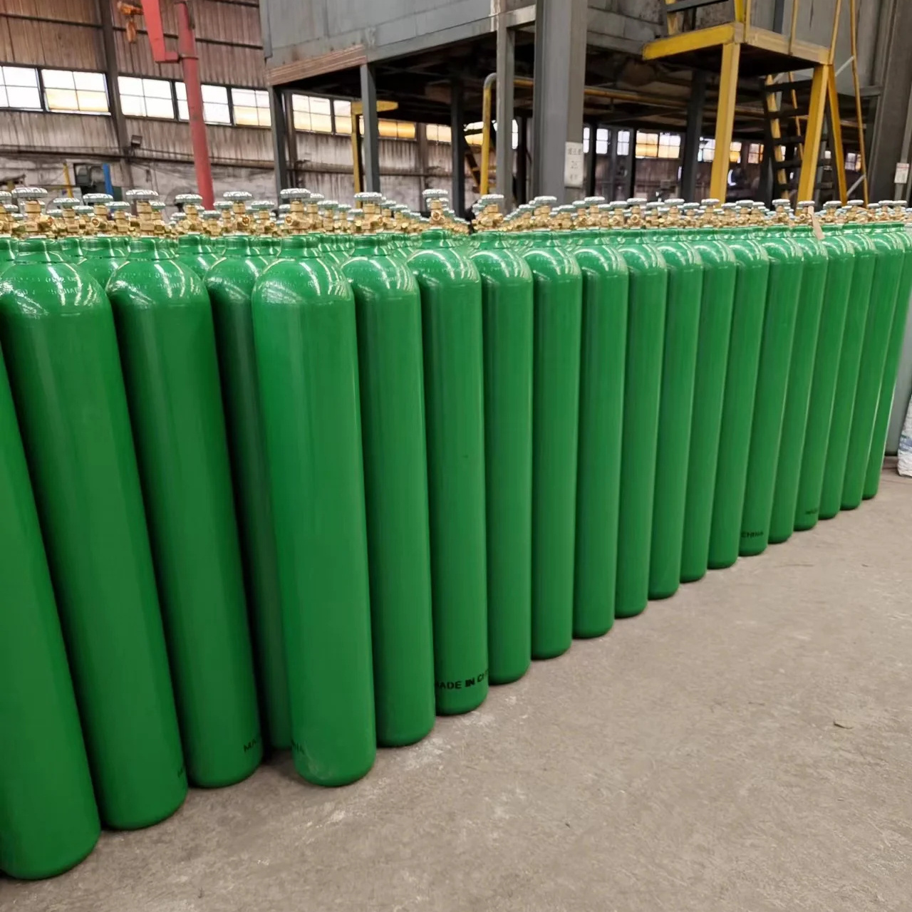 Factory Low Price ISO9809-3 China 10L 20L 40L 50L Welding Empty Helium Gas Cylinder Acetylene Gas Cylinder Price