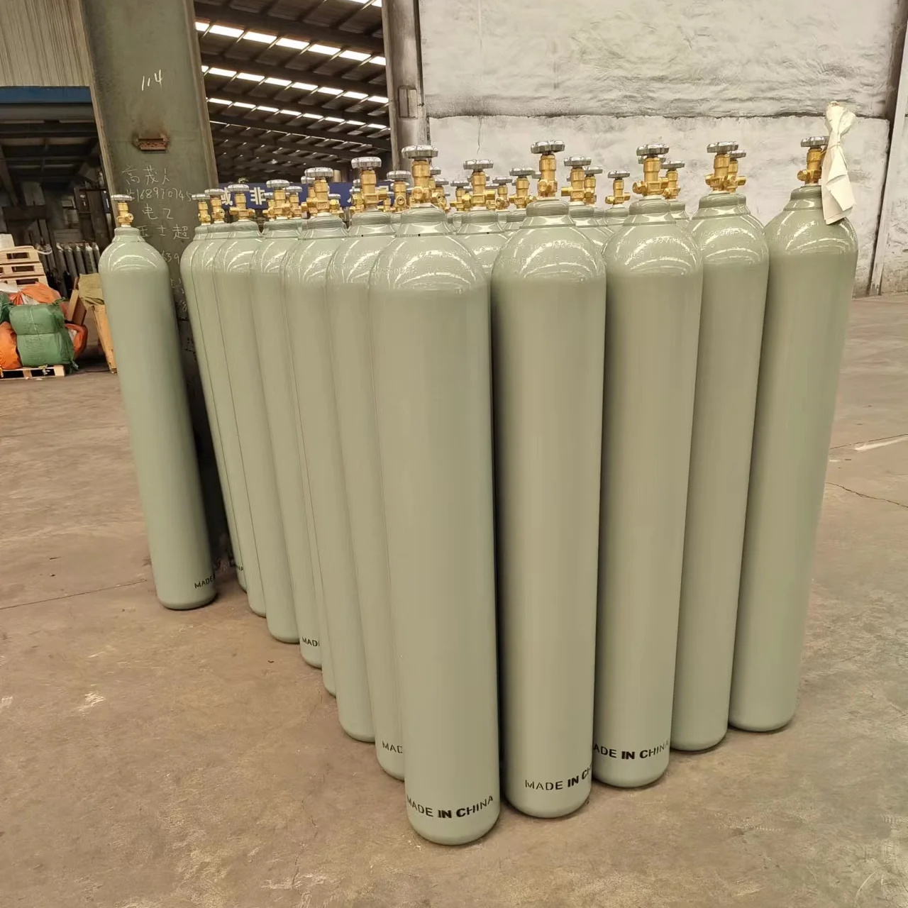 Factory Low Price ISO9809-3 China 10L 20L 40L 50L Welding Empty Helium Gas Cylinder Acetylene Gas Cylinder Price