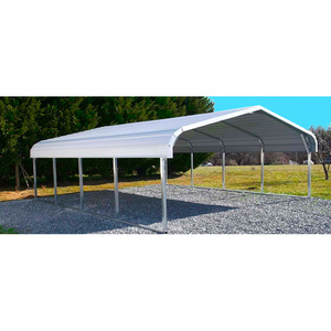 Portable Prefab House Metal Frame Outdoor Car Garage Waterproof Outside Parking Space Canopy