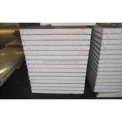 coating clean room 50mm 100mm insulated rock wool sandwich wall panels for garage door sandwich pu foam panel