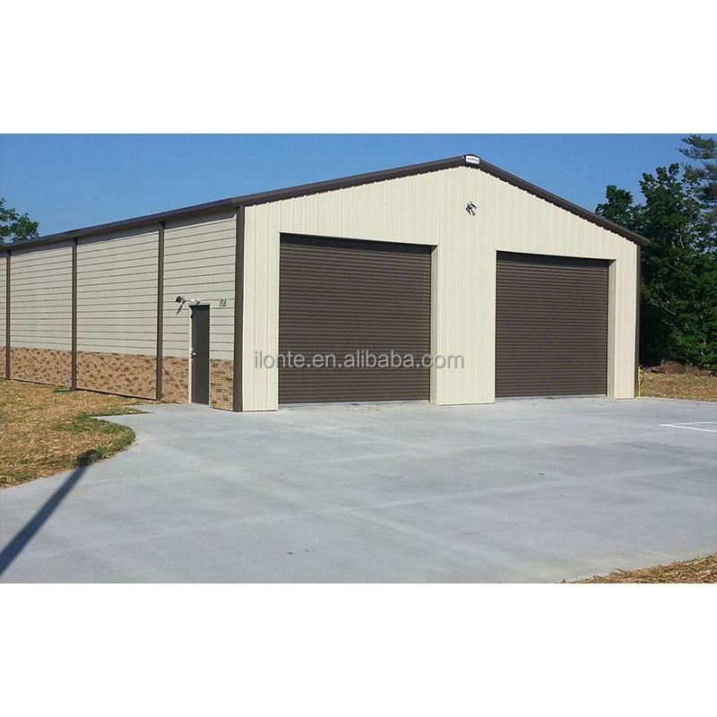 Chinese cheap prefabricated building outdoor industrial cold storage shed prefab steel structure logistics dry warehouse