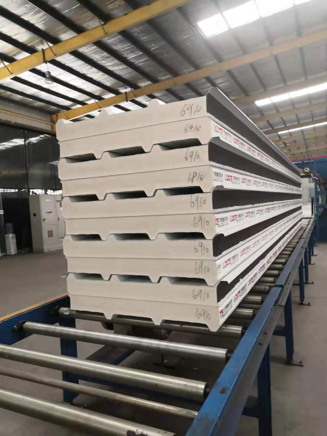 eps sandwich panel for prefab house,polyurethane sandwich panel, pu EPS sandwich panels for cold storage