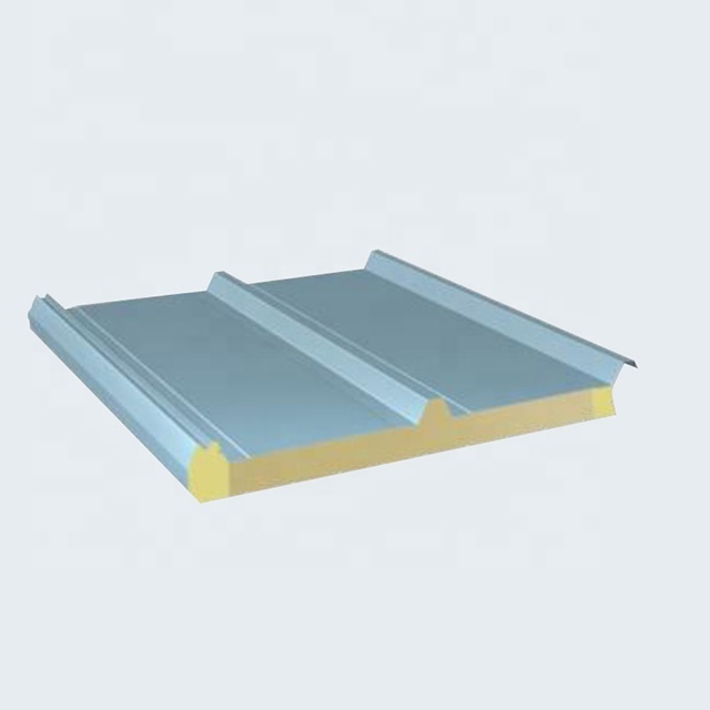 high quality fire proofing glasswool light weight thermal insulation board polyurethane sandwich panel